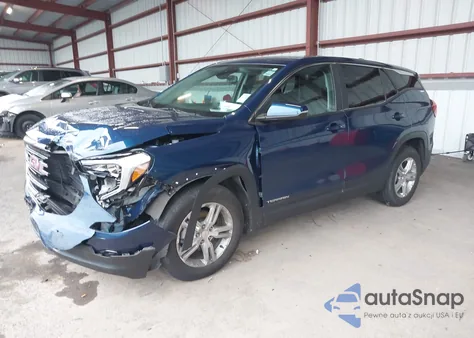 2021 GMC Terrain Fwd Sle из США, поврежденный, VIN 3GKALMEV9ML328330